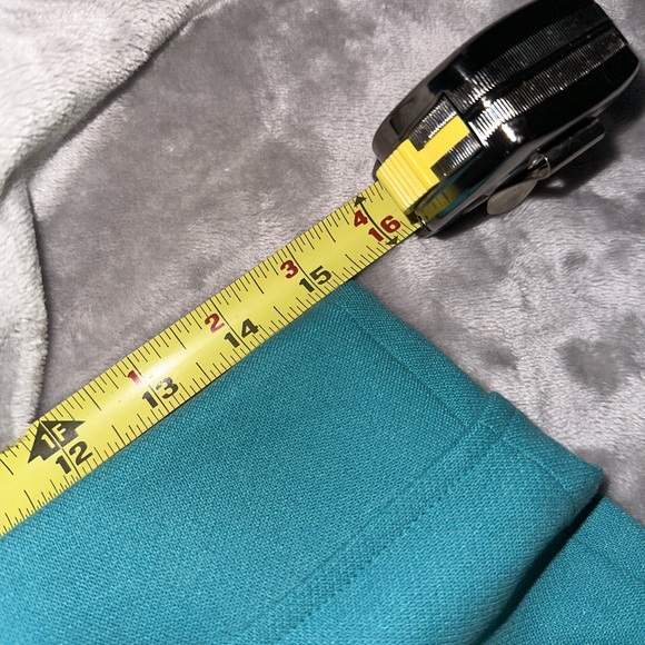 Versace Collection Teal Pants - Picture 8 of 10